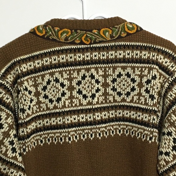 Vintage NORDSTRIKK Norwegian Wool Sweater cardi - Picture 4 of 16